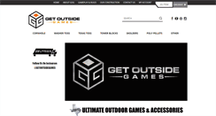 Desktop Screenshot of getoutsidegames.com